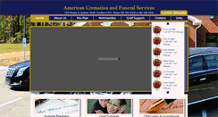 Desktop Screenshot of americancremationservices.net